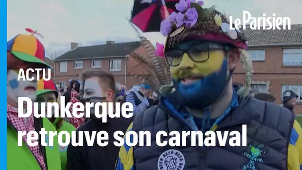 «Ici c'est l'anti-morosité» : le carnaval de Dunkerque de retour après trois ans d'absence