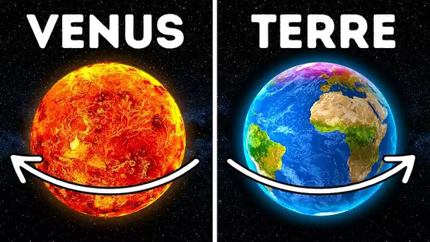 Pourquoi Vénus Tourne-t-elle dans le Mauvais Sens ?