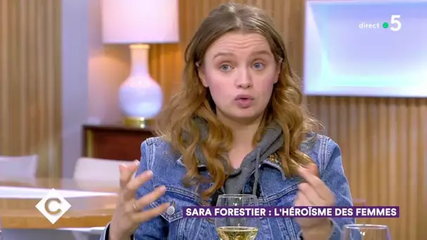 Sara Forestier : l'héroïsme des femmes - C à Vous - 09/03/2020