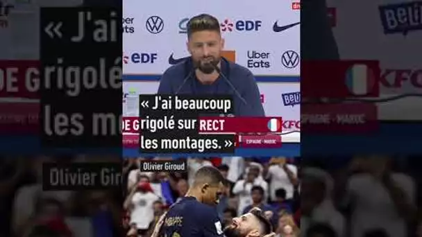 Giroud a "beaucoup rigolé" sur les montages de cette photo avec Mbappé #shorts #short