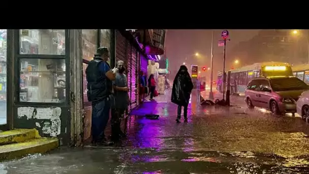 Les restes de la tempête Ida provoquent des inondations à New York, état d'urgence décrété