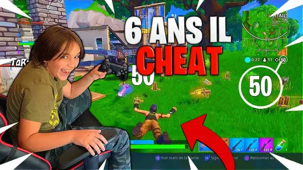 A 6 ANS IL CHEAT SUR FORTNITE ! IL DÉFONCE TOUT LE MONDE COMME NINJA