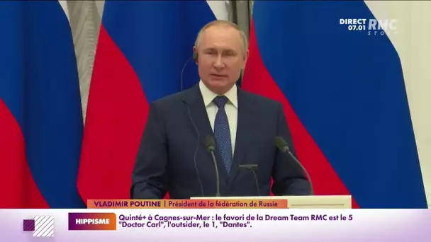 Vladimir Poutine refuse que l'Ukraine adhère à l'Otan