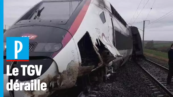 Un TGV Strasbourg - Paris déraille