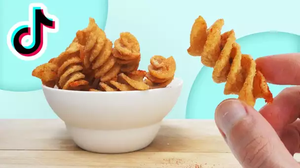 Faire des chips avec des pâtes — Recette TikTok