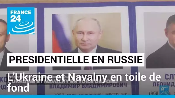 Présidentielle en Russie : la guerre en Ukraine et Alexeï Navalny en toile de fond • FRANCE 24