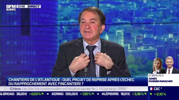 Jean-Claude Bourrelier (Bourrelier) : Quel projet de reprise pour les chantiers de l'Atlantique ?