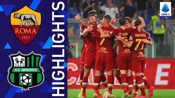 Roma 2-1 Sassuolo | Una notte piena di emozioni all’Olimpico! | Serie A TIM 2021/22