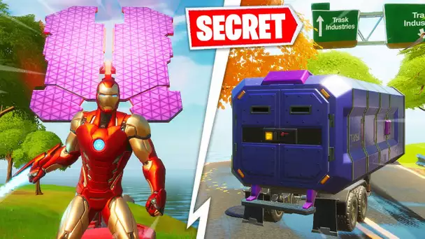 LE SECRET D'IRON MAN COMMENCE SUR LA MAP + NOUVEAU CAMION PRISONNIER (FORTNITE SECRET SAISON 4)