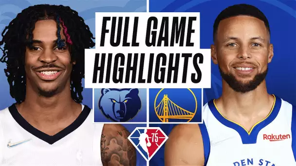 GRIZZLIES at WARRIORS | FULL GAME HIGHLIGHTS | December 23, 2021