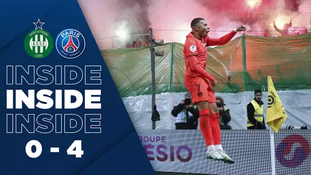 INSIDE : ST-ETIENNE vs PARIS SAINT-GERMAIN (0-4)