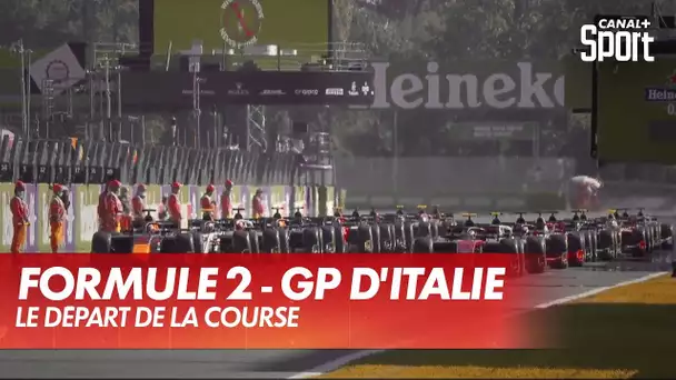 Le départ de la course - GP d'Italie Formule 2