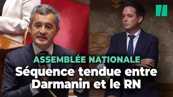 Après l'attaque à Annecy, passe d'armes tendue entre Gérald Darmanin et le RN à l'Assemblée