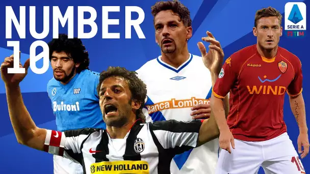 The Best Serie A 10 | From Maradona to Baggio, Del Piero And Totti | Serie A TIM