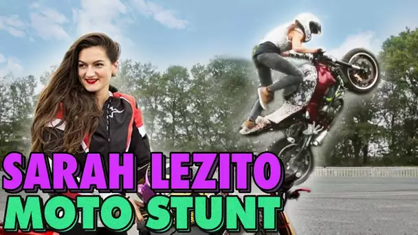 MOTO STUNT : Sarah Lezito vous apprend LA TOUPIE !