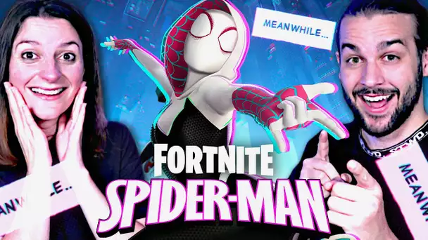 ON DEBLOQUE LE DERNIER SKIN DE LA SAISON 4 : SPIDER GWEN ! FORTNITE DUO SAISON 4