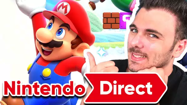 NINTENDO DIRECT : Découvrez en DIRECT le Nouveau jeu MARIO WONDER ! 🌼