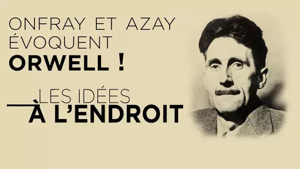 Onfray et Azay évoquent Orwell ! - Les Idées à l'Endroit - TVL