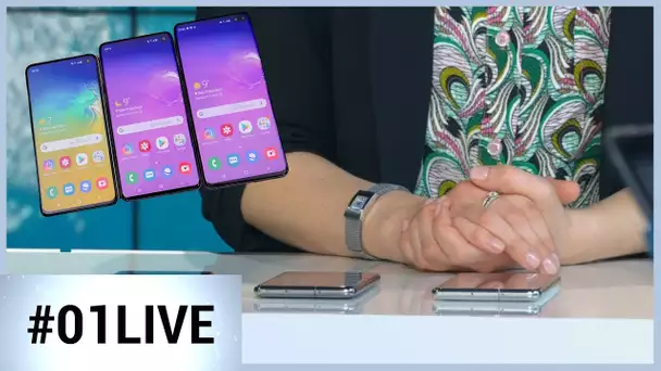 01LIVE HEBDO #215 : les Galaxy S10 en plateau