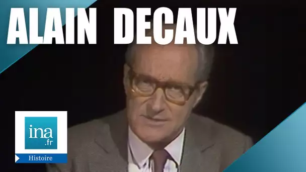 Alain Decaux raconte : Le mystère Canaris | Archive INA