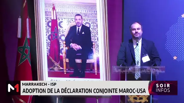 Marrakech: Adoption de la Déclaration conjointe Maroc-USA de l´ISP des ADM