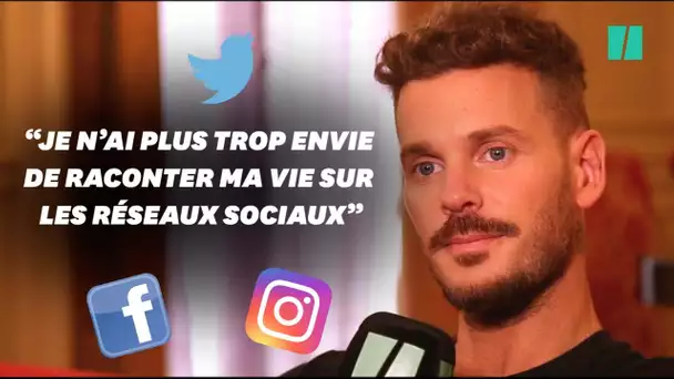 Dans "Pyramide", Matt Pokora revient sur son rapport aux réseaux sociaux