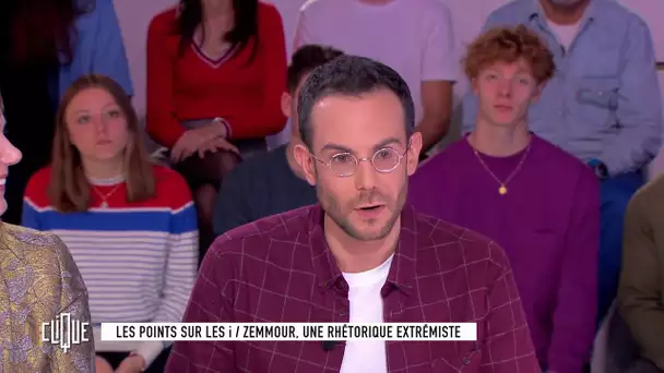 Clément Viktorovitch : Zemmour, une rhétorique extrémiste - Clique - CANAL+