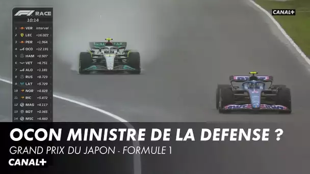Esteban Ocon INDÉPASSABLE pour Lewis Hamilton - Grand Prix du Japon - F1