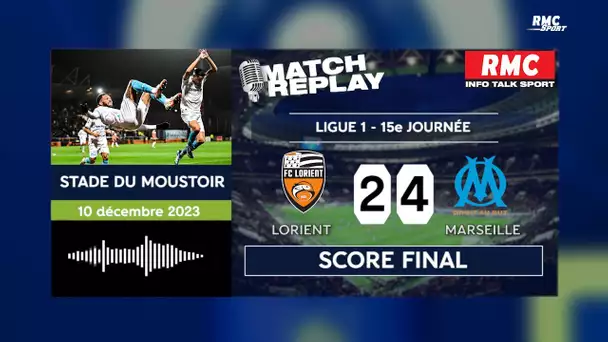 Lorient 2-4 OM: Marseille enchaîne, le goal replay RMC