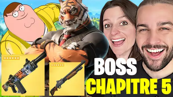 LES NOUVEAUX BOSS DE FORTNITE CHAPITRE 5 SONT INCROYABLES !