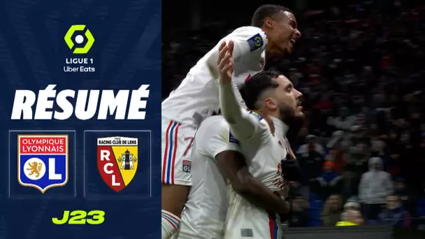 OLYMPIQUE LYONNAIS - RC LENS (2 - 1) - Résumé - (OL - RCL) / 2022-2023