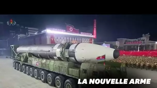 La Corée du Nord dévoile un missile géant pour les 75 ans du régime