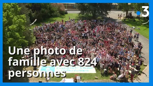 Une cousinade géante rassemble presque 830 personnes à Genech