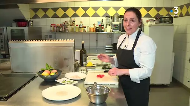 Les recettes de France 3 Occitanie pour les fêtes - Le Carpaccio de Saint Jacques aux agrumes  1/4