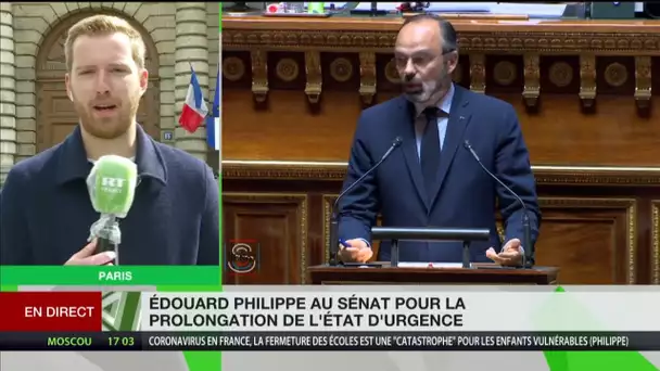 Masques, tests, précarité : Edouard Philippe présentait son plan de déconfinement au Sénat