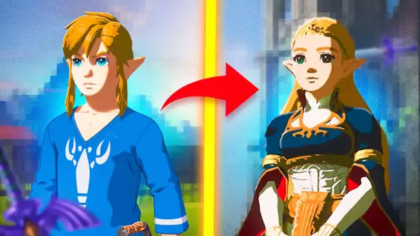 J'ai rendu la Princesse Zelda JOUABLE sur Breath of the Wild ! (et c'est génial 😍)