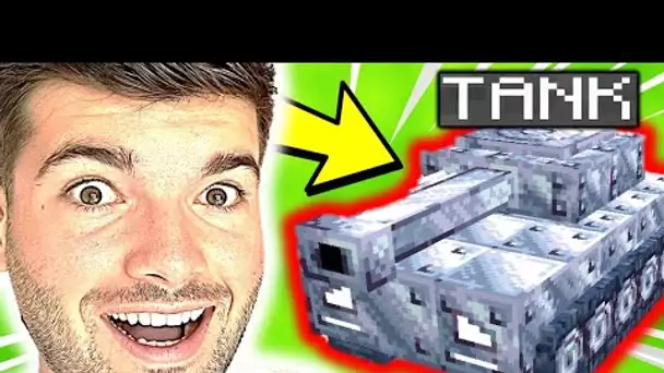 *NOUVEAU* Des TANKS Dans MINECRAFT En 2022 ! (incroyable)