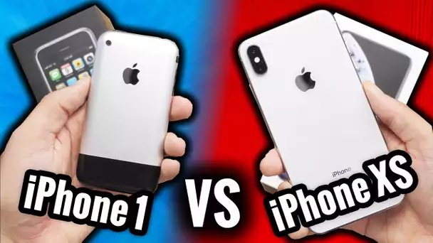 1er iPhone VS Dernier iPhone : 11 ans d'évolution !