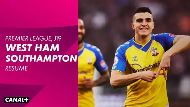 Le résumé de West Ham / Southampton - Premier League J19