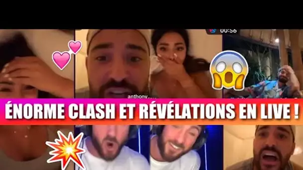 MAEVA, JULIEN TANTI, ANTHO ET ILLAN EN LIVE : GROSSE EMBROUILLE ET RÉVÉLATIONS ! 😱❤️