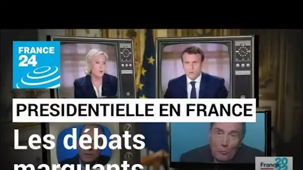 Présidentielle française : les débats d'entre-deux-tours qui ont marqué les mémoires