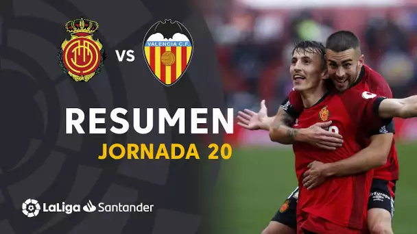 Resumen de RCD Mallorca vs Valencia CF (4-1)