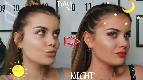 LOOK DE JOUR vs LOOK DE NUIT! (grwm) w/ Kiko