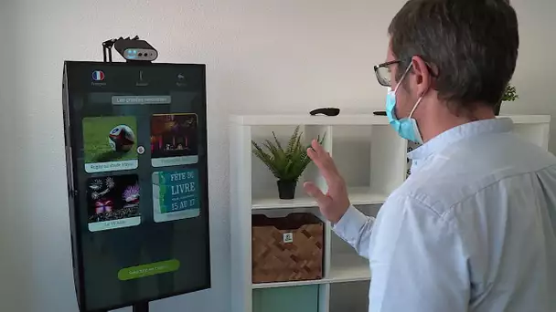 L'intelligence artificielle permet d'interagir avec un écran sans le toucher