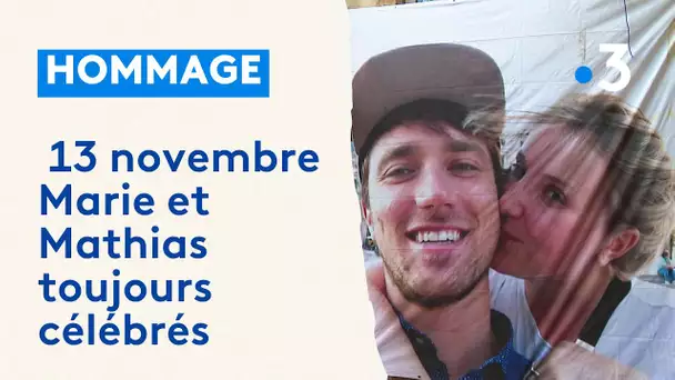Nouvel hommage à Marie et Mathias, victimes du Bataclan