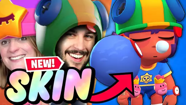 KIM CRAQUE POUR LE NOUVEAU SKIN D'EMERI : EMERI ENERGISE ! BRAWL STARS FR