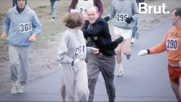 Katherine Switzer, 1ère femme a avoir couru officiellement un marathon