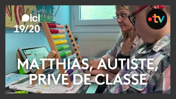 Mathias, autiste, 13 ans, privé de classe adaptée