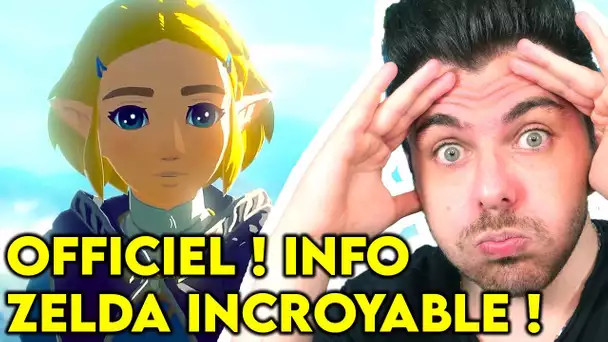 OFFICIEL ! UNE INFO ZELDA DE DINGUE ! HISTORIQUE POUR LE PROCHAIN JEU !