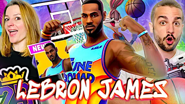 ON CRAQUE POUR LE NOUVEAU SKIN LEGENDAIRE : LEBRON JAMES ! FORTNITE DUO FR